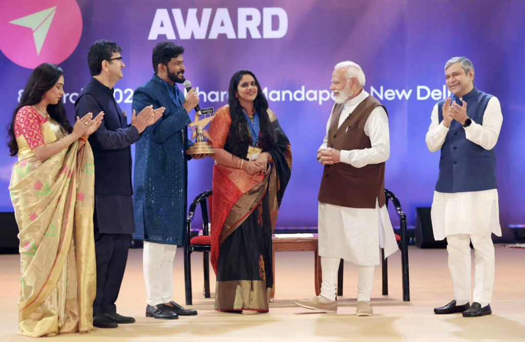 PM Modi unveils the First National Creators Awards Ceremony in Delhi